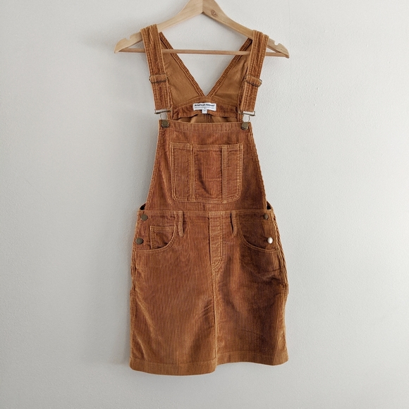 American Apparel Dresses & Skirts - American Apparel Corduroy Overall Dress